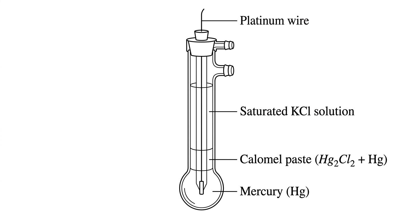 Diagram of Calomel Electrode