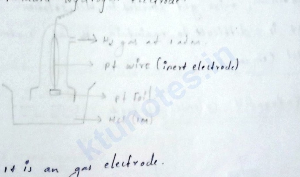 Diagram of Standard Hydrogen Electrode (SHE)