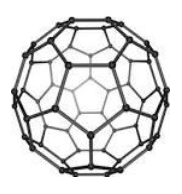 Fullerene C60 molecular structure diagram