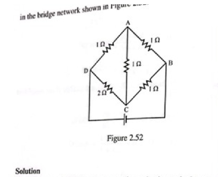Circuit diagram illustrating nodes, branches, loops, and meshes